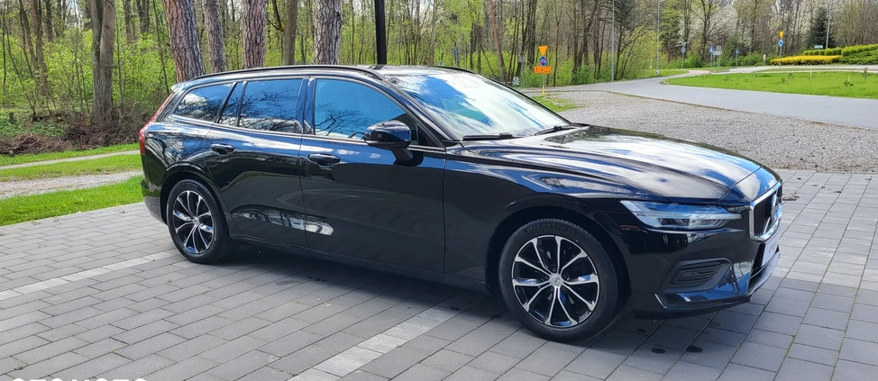 Volvo V60 cena 104550 przebieg: 77000, rok produkcji 2019 z Węgliniec małe 781